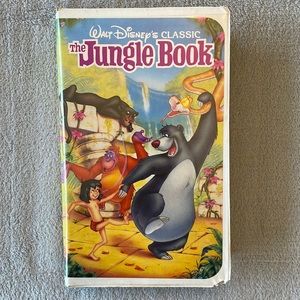 Walt Disney’s The Jungle Book VHS Black Diamond Classic.